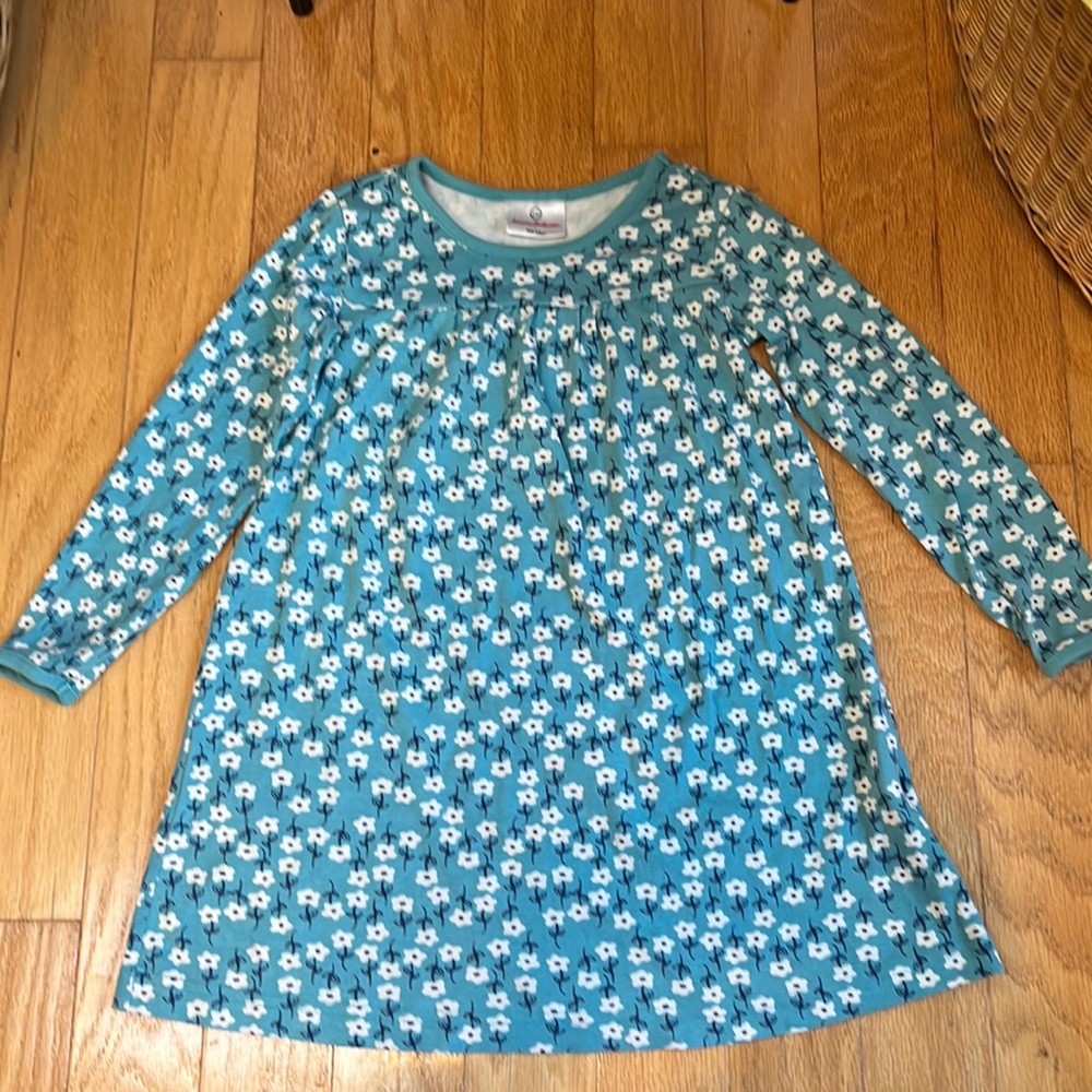 Blue floral Hanna Andersson dress